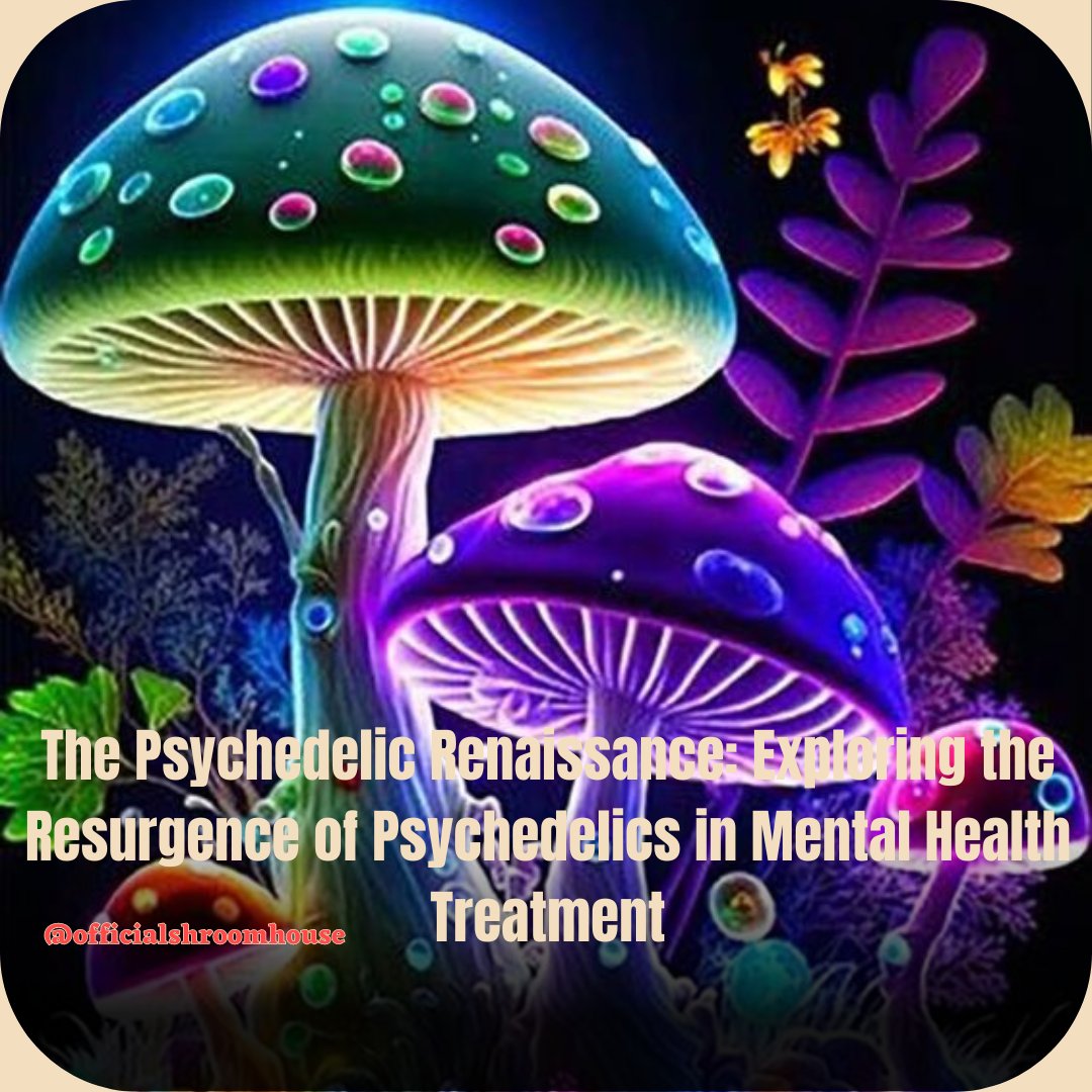 Step into the transformative realm of the #PsychedelicRenaissance 🌟 As research unveils the therapeutic potential of psychedelics in mental health, a new era of healing dawns. Let's embrace this journey towards holistic well-being and expanded consciousness. #MentalHealth