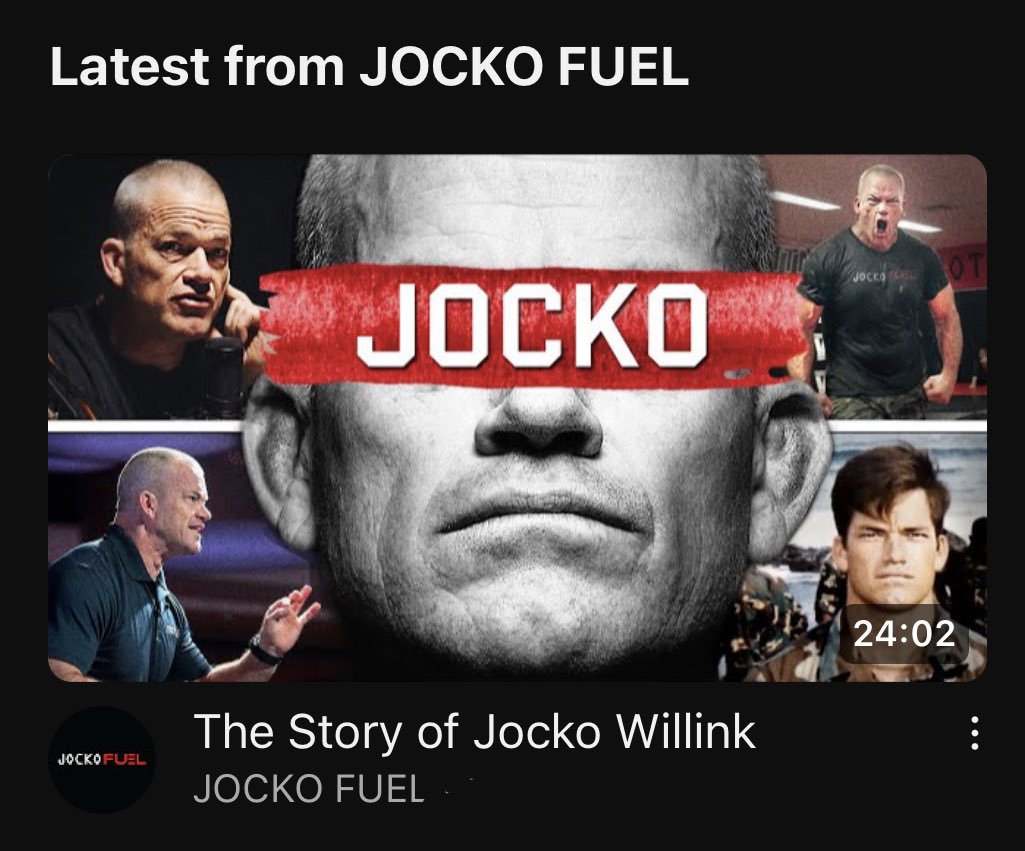 The Story of Jocko Willink - Jiu-jitsu, Ramadi, Podcast, Origin, Jocko Fuel. Live on YouTube now. Someone who comments & subscribes is going to get a year supply of Jocko Fuel. Get some.