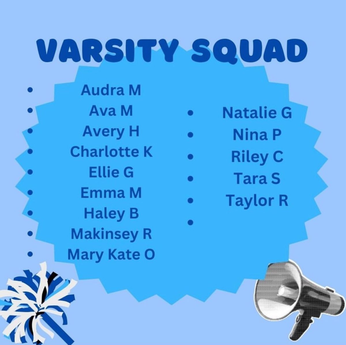 THSCheerSquads's tweet photo. Announcing the 24-25 cheer teams! Congratulations!!! https://t.co/scBkiUcAn7