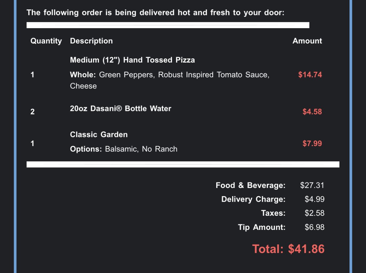 mysummerbeard's tweet image. I don’t know how anyone is surviving right now. Wtf is going on @dominos ?
