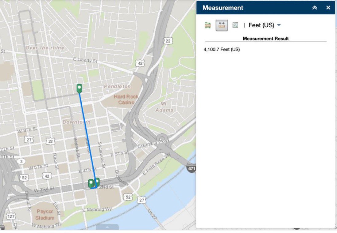 The Cincinnati Streetcar can hold 171 passengers. If all of those riders were driving alone & in single file, the line of cars would stretch from the Banks to 12th street in Over-the-Rhine. We need to prioritize transit, the most efficient use of our limited street space.