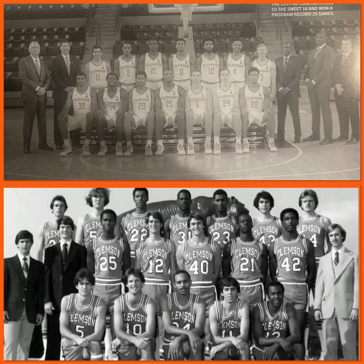 So…I was a Senior <a href="/ClemsonUniv/">Clemson University</a> the last time this happened! Go Tigers 🐅 🏀 #Elite8  proud of <a href="/ClemsonMBB/">Clemson Basketball</a>