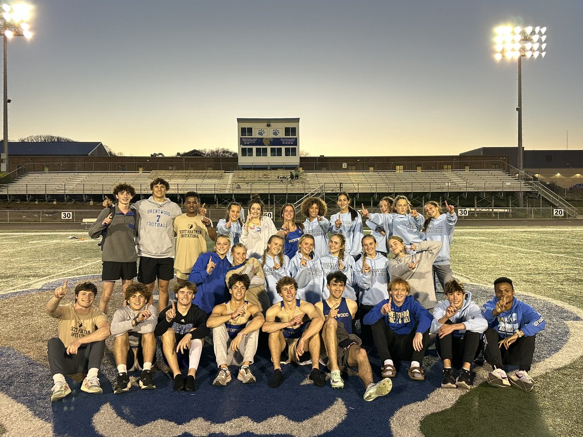 Brentwood High Track & Field tweet media