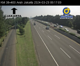 RadioElshinta's tweet photo. 09.16: Tol Jagorawi KM 38 arah Bogor terpantau ramai, arah sebaliknya (Jakarta) terpantau lancar, cuaca cerah. 
via @PTJASAMARGA
#ElshintaLongWeekend https://t.co/Pj5UzHI3R6