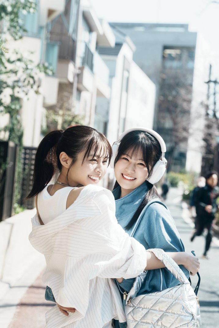 当選品♪ NGT48 本間日陽＆北村優羽 直筆サイン入りチェキ 月刊