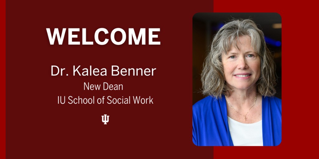 Welcome Dr. Benner! IU Today has announced Dr. Kalea Benner has been named dean of the Indiana University School of Social Work, effective June 15. To read the full IU Today article, visit our website, ssw.iu.edu/.../dr-kalea-b…
#NASW #CSWE