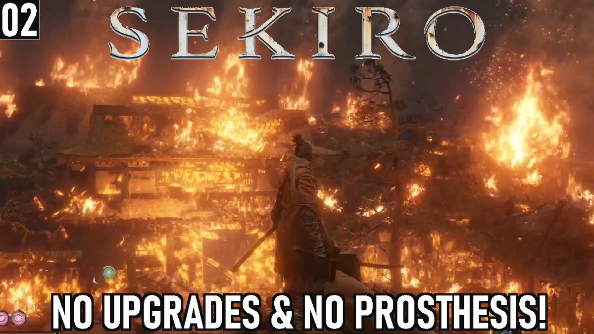 🔴Our #ChallengeRun of Sekiro continues as we explore the Hirata Estate and approach Ashina Castle! How far can I get without using skill points, damage upgrades, or the prosthesis? Let's find out! youtu.be/Cx506gNnOa8

#SEKIRO #twitchaffiliate