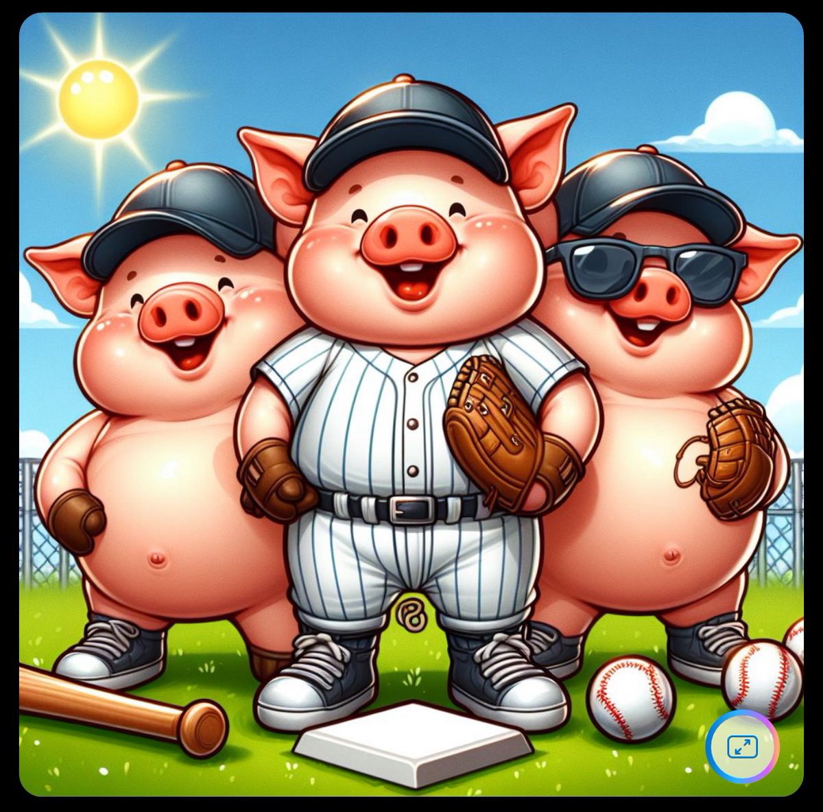 Opening Day is here laugh cheer and oink let's go bacon USA @IronPigs