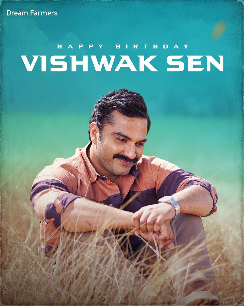 Warmest birthday wishes to the incredibly talented @VishwakSenActor A.K.A Arjun Kumar Allam! May your special day be as extraordinary as your performances on screen. Here's to another year of blockbuster hits and remarkable achievements! ✨💕 #HBDVishwakSen