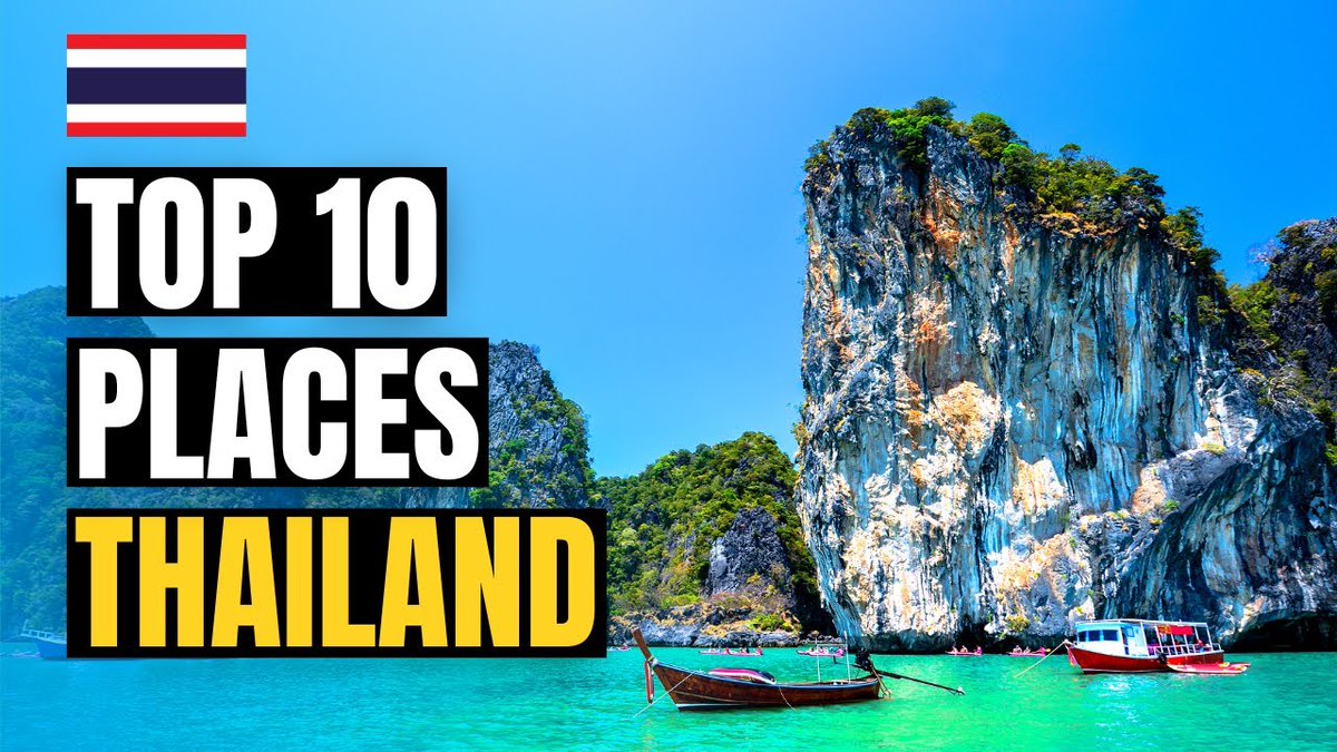 Top 10 places ThaiLand 
#travelthailand