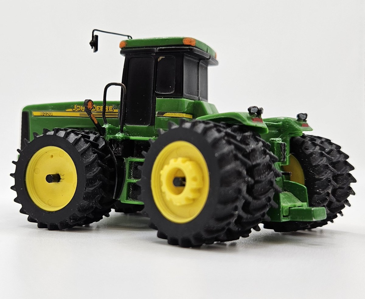 Got me a new hobby, bought a 3D printer and decided to get into toy customization, first project was making this into a John Deere 9220 just like we run on our farm, too bad I have to sell it to pay for doing more customs!