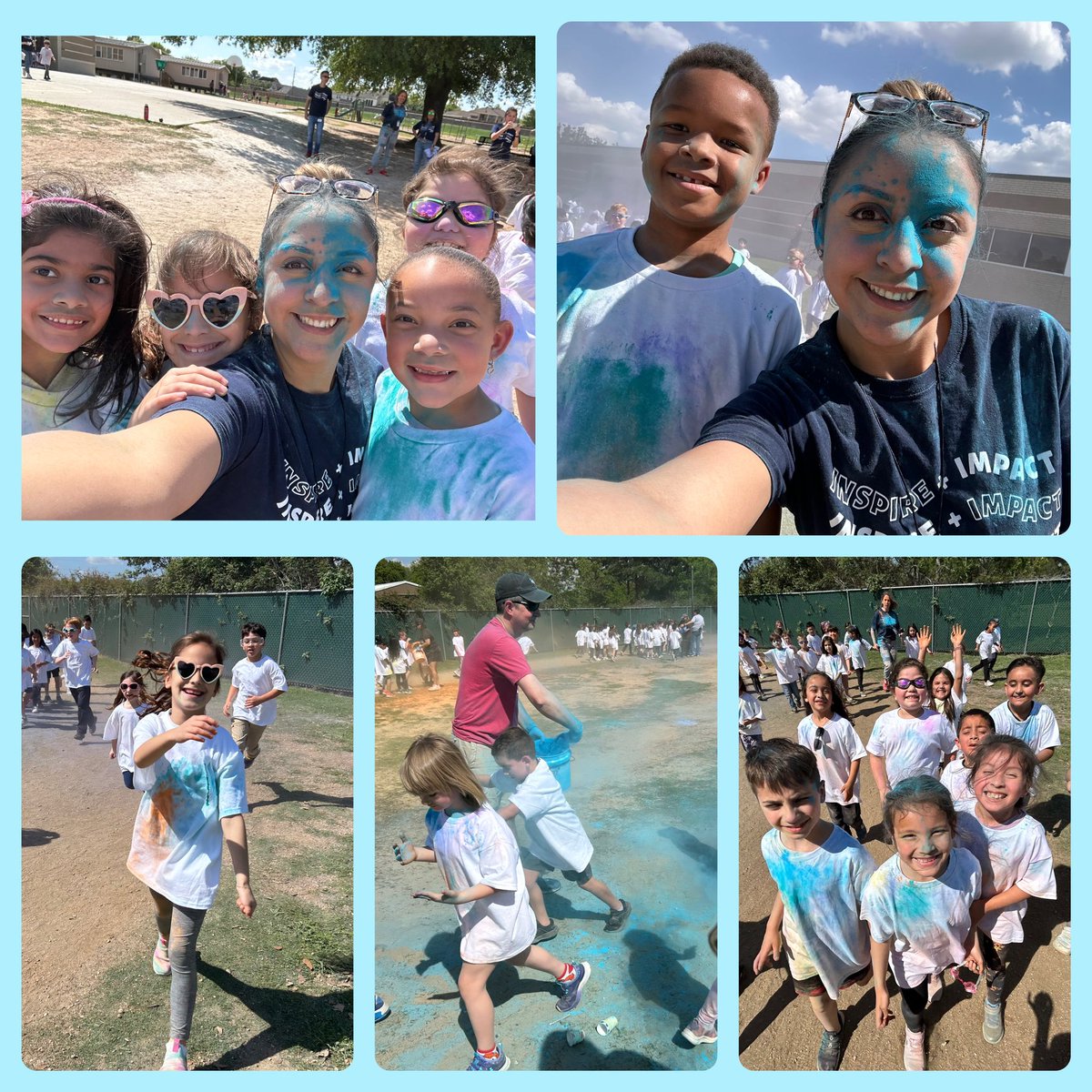 Thank you to all of the people who donated for our boosterthon fundraiser and our wonderful PTO for organizing our fun color run! Memories were definitely made. @CyFairISD @BlackBearkats