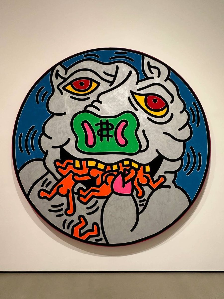 Today I went to see Keith Haring’s exhibition: Art is for everybody in Downtown LA. really great