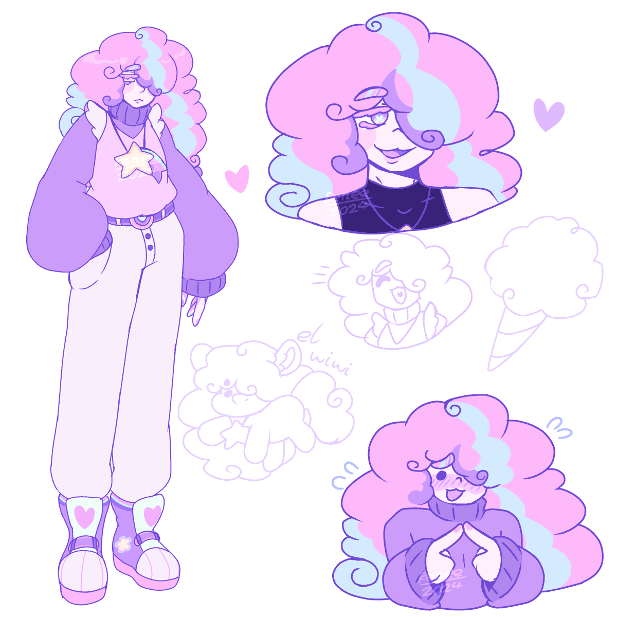 pancakessouffle's tweet photo. confectionery au stuff who dis🍬🍭🧁🍨🍰🍩🍫🍪🍮🍦🥧🎂
---
#myart #Myartwork #oc #smilingcrittersoc #SmilingCritters #SmilingCrittersAU #ConfectioneryCrittersAU https://t.co/ssx7XQwSpC