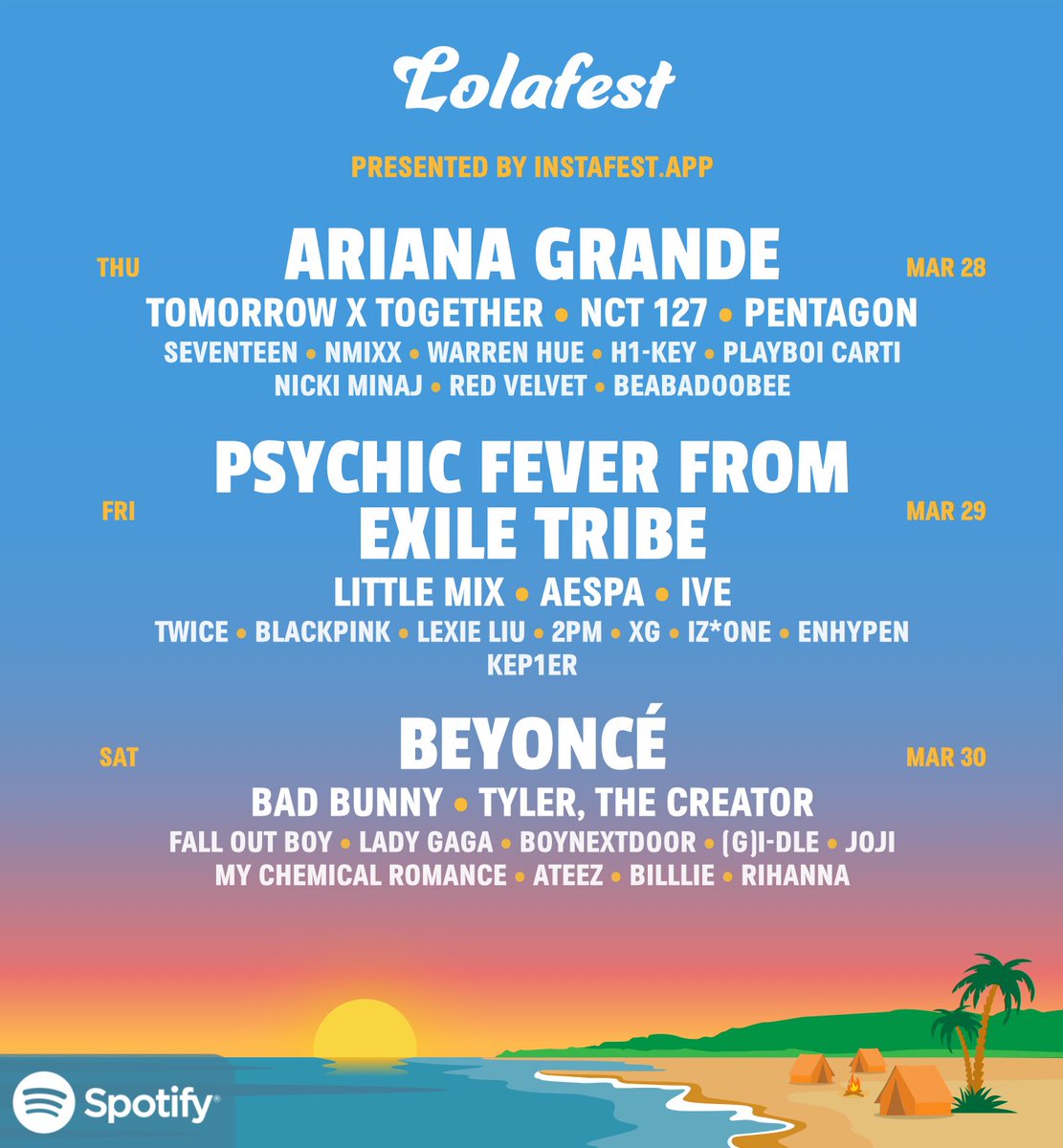 who’s coming to lolafest 🗣️