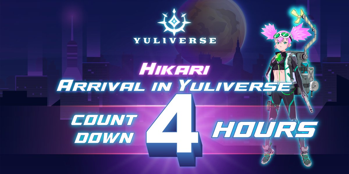 🌟 Attention, Yuliverse adventurers!

✨ With the v2.1.2 update, Hikari is on the way.

🔥Update Time： March 29, 2024, at 2:00 PM (UTC+8), with a two-hour server maintenance downtime
#Yuliverse #Hikari