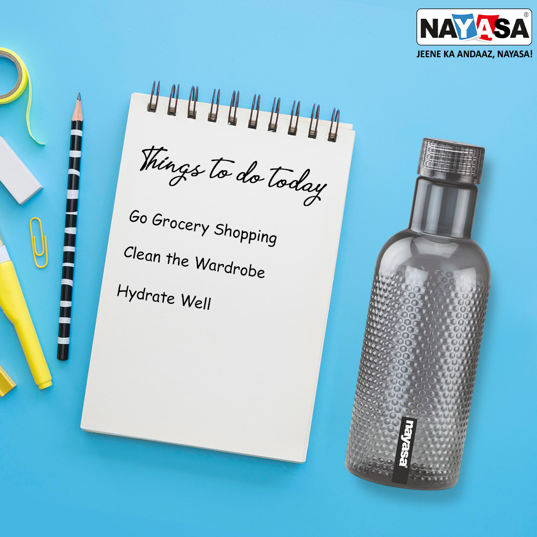 Nayasa_India's tweet image. Stay refreshed &amp;amp; energized throughout your day while conquering your to-do list with our beautiful range of Bottles! 😍 Click here to shop now: amzn.in/d/ik7ZM3S

#NayasaBottles #HydrationEssentials #StayRefreshed #Durability #Functionality #LeakProofDesigns #Nayasa