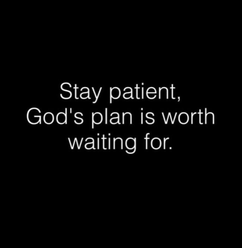 Stay patient God is able. Everything falls into place it’s own timing so be patient with your journey 🙏🏾