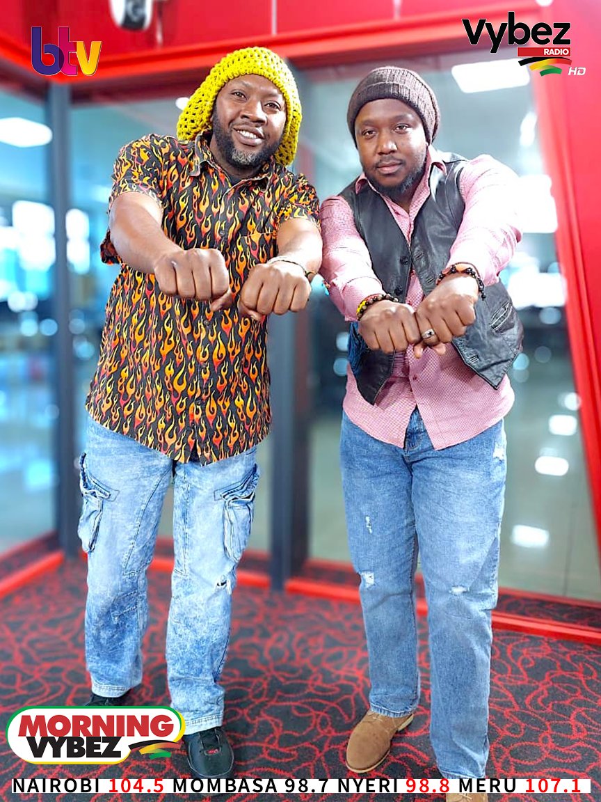 Happy #GoodFriday MVPs!! Tunawalombotov vinoma sana maguys!!! Nyinyi ni amazing sana manzee!!! Unacelebrate aje #Easter leo lakini?? #MorningVybez @KevMatara & @KevoBaddman