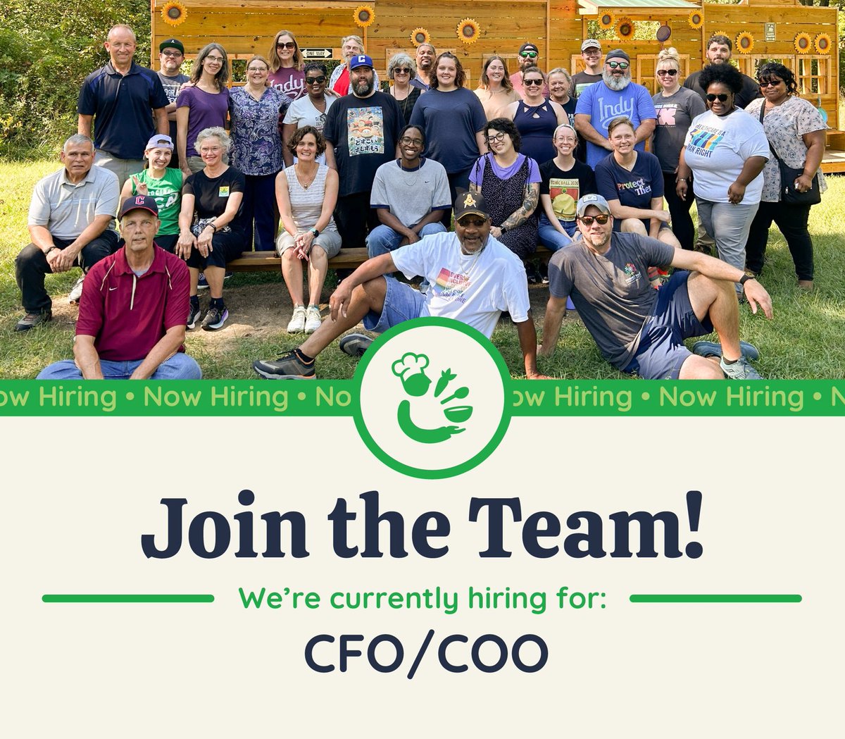 @SecondHelpings is looking for a CFO/COO. See full job description at tinyurl.com/y2exj9nw. Submit applications at tinyurl.com/3239btze by 8AM on 4/8. #NBMBAA #nbmbaaindy #secondhelpings #cfo #coo #csuite #executive #nonprofit #jobopportunity #career #role #jobs