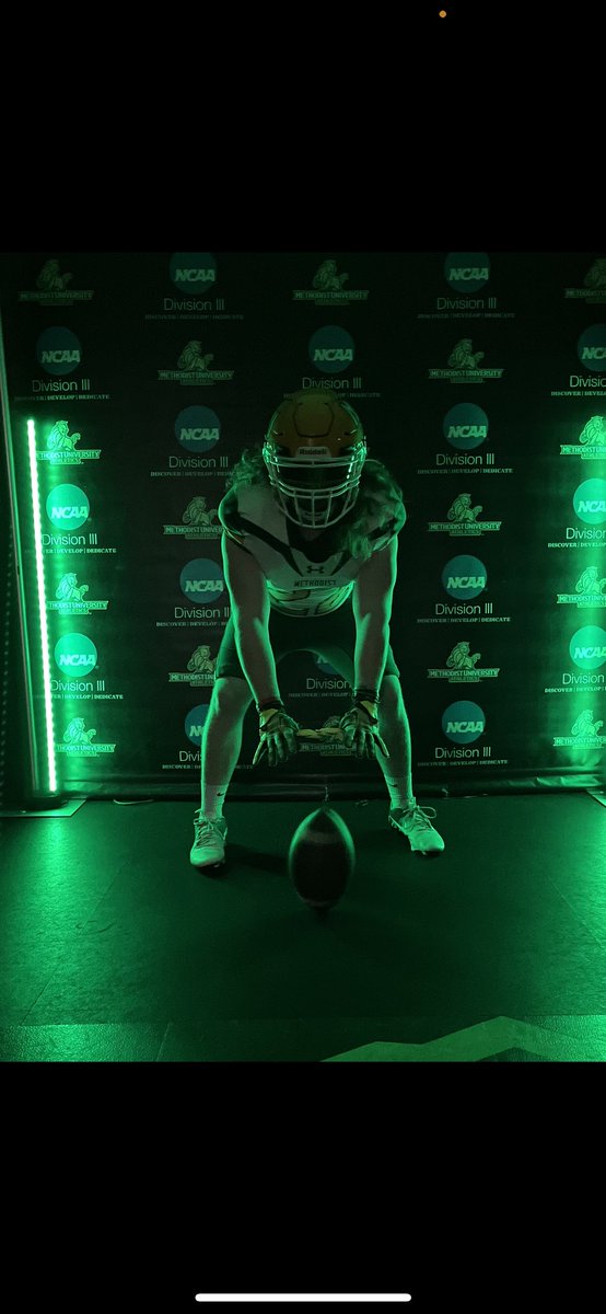 chrishoops22's tweet image. After a GREAT visit At Methodist University and a Great talk with @_coachcccoleman @CoachKwill and the other coaches who gave me tours and welcomed me. I’m blessed to receive my first official offer from Methodist University💚💛