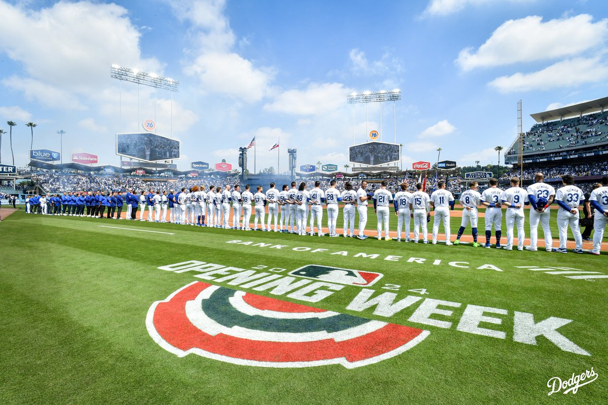 Opening Day in LA. 💙