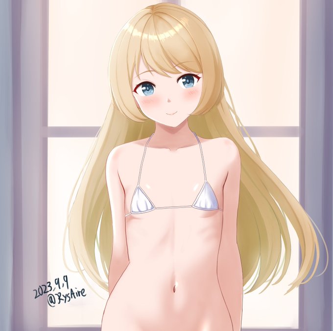 #見た人は無言で金髪を載せる 