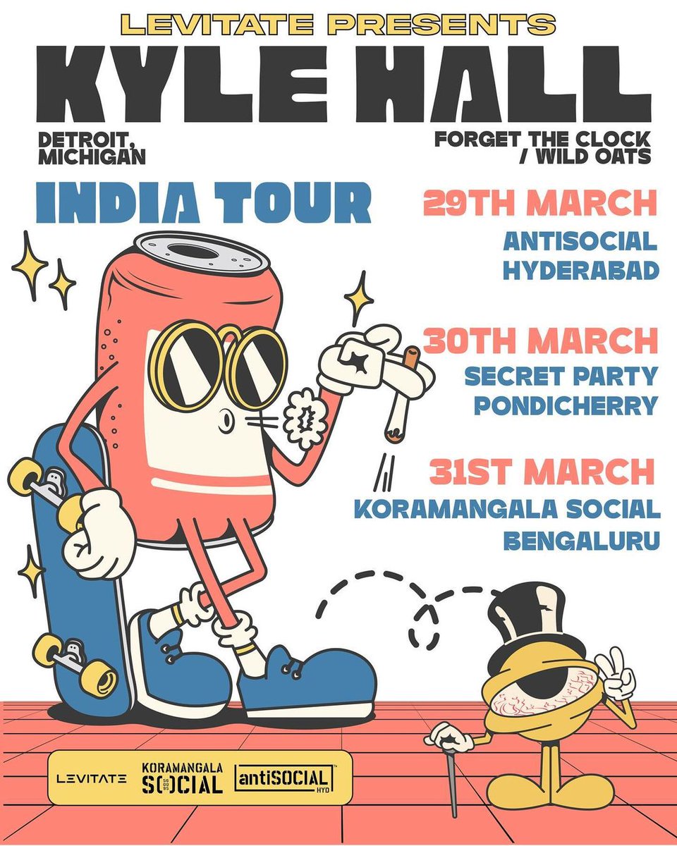 My India Tour debut starts today! 🇮🇳 March 29. antiSOCIAL, Hyderabad India - tiny.cc/z4tkxz March 30. Sofar Sounds, Pondicherry India (secret location) March 31. Social Offline Koramangala, Bengaluru India - tiny.cc/55tkxz