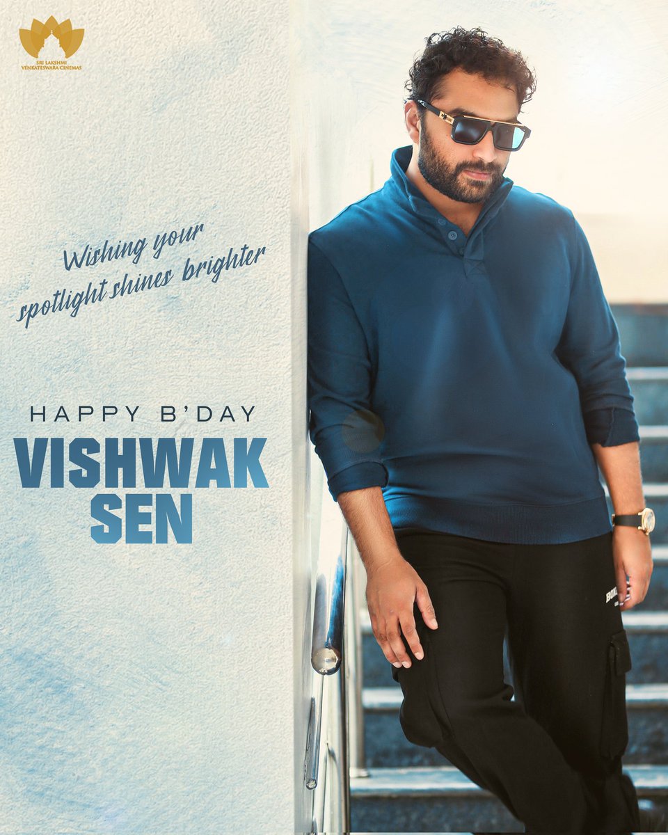 To one of the purest souls who brings the X factor to every dimension, here's to you @VishwakSenActor ❤️ Wishing you a very Happy Birthday! May you continue to shine even brighter #HBDVishwakSen