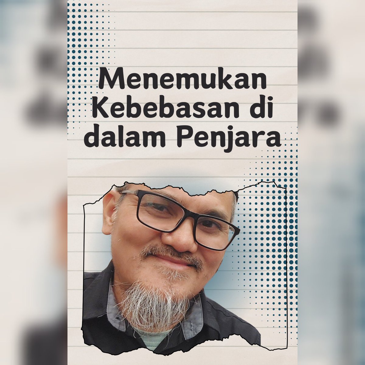 Akhirnya dirilis! Kumpulan tulisan saat dulu saya dipenjara. Bisa dibaca online di aplikasi KBM. Tersedia di Google Play dan AppStore Baca selengkapnya di read.kbm.id/book/detail/6e…