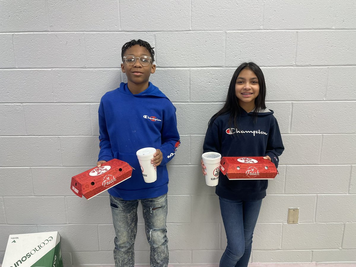 Congrats to Cedric, Avery, Ayden, Alexandra, Tony, and Cassadie for being selected as our Jag PRIDE Students of the Month for displaying RESPECT in February! TY Slim Chickens of Southaven for once again providing lunch! @slimchickens #IAGDTBAJ #TeamDCS