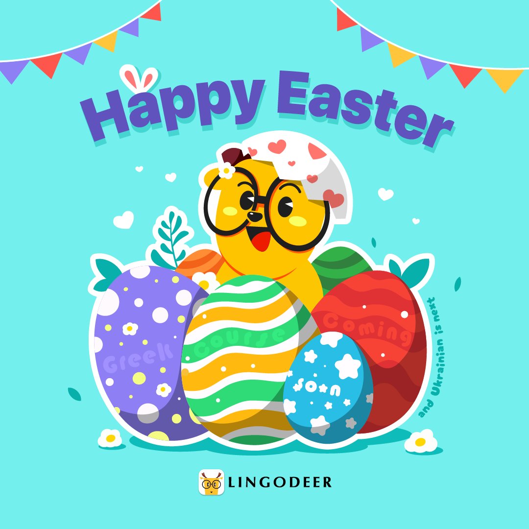 🐰Happy Easter, everyone!🌷Can you crack the code of our Easter eggs?🥚  Find the hidden words and get ready for exciting updates! 🐣✨  #Easter #easter2024 #happyeaster2024 #EasterEggs #LingoDeer