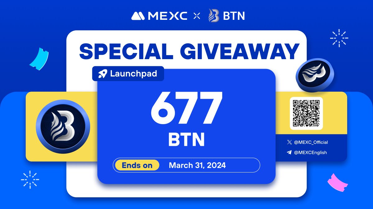 MEXC's tweet photo. #MEXC x @butaneprotocol Collab Giveaway - 677 $BTN Lucky Draw!

To enter:

🔹Follow @MEXC_Official and @butaneprotocol on X
🔹Complete the tasks: https://t.co/BCybo3YdmA https://t.co/4KvabiKy2H