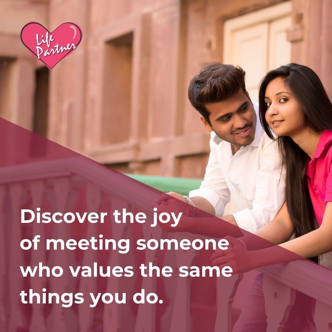Find someone who cherishes what matters to you. 🌟 Together, celebrate the joy of shared values. #SharedValues #SoulmateSearch #JoyfulConnections #IndianMatrimony #LoveAndRespect #MeetYourMatch #CulturalBond
