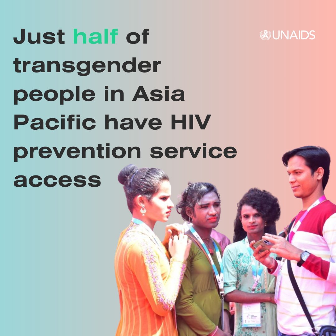 Community-led services are critical to reach #transgender people with #HIV prevention, testing, treatment and care services. #TDOV #TransgenderDayofVisibility #TDOV2024