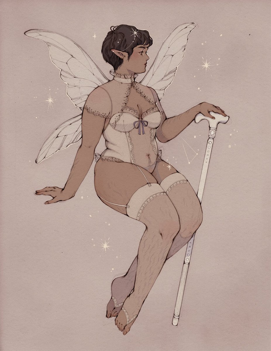 Cosmic 💫 Commission for a lovely faerie✨