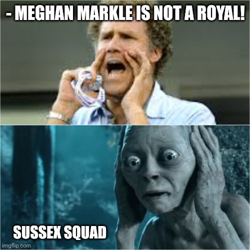 AngelME07888327's tweet image. A timely reminder to malicious unsussexfool squaddies,  that their uncouth idol unsussesfool, is nothing but a shopsoiled wannabe royal.