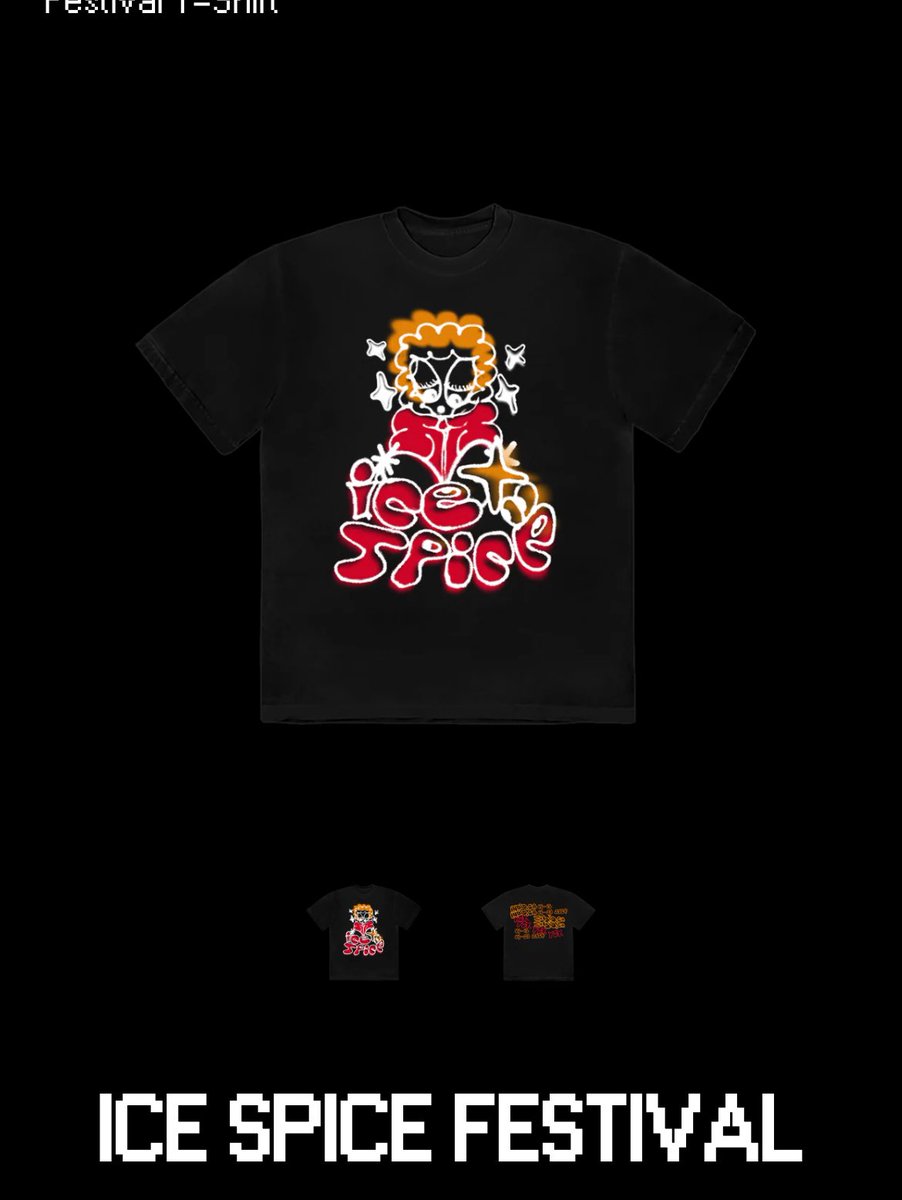 Ice Spice Festival Shirts Out Now♥️🔥