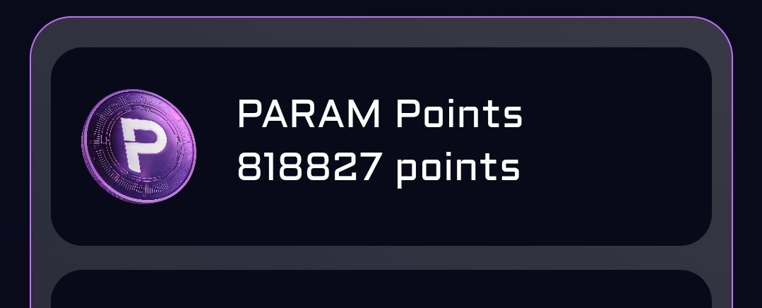 Let me help you boost your airdrops 💸

🟪 Farm $PARAM

🫧 Farm $BEYOND

☁️ Farm $PIXIZ 

🗡️ Farm $MOJO 

🟪 1 LIKE = 600 POINTS
🟪 1 COMMENT = 700 POINTS
🟪 1 RETWEET = 900 POINTS
🟪 1 QUOTE = 1050 POINTS

THATS HOW YOU FARM

 It's really that simple! 👇