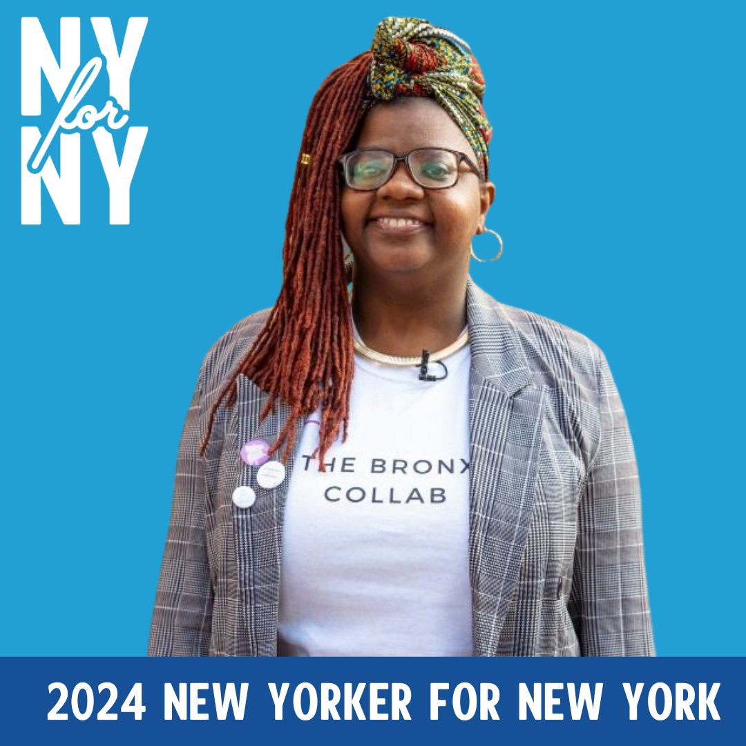 Tea Ingram, a leader, writer, healer, and mom, wears many hats and uses them all to empower her community. CitizensNYC is proud to partner with Tea and to recognize her exceptional leadership as one of our 2024 New Yorkers for New York. Learn more at citizensnyc.org/citizensnyc-bl…