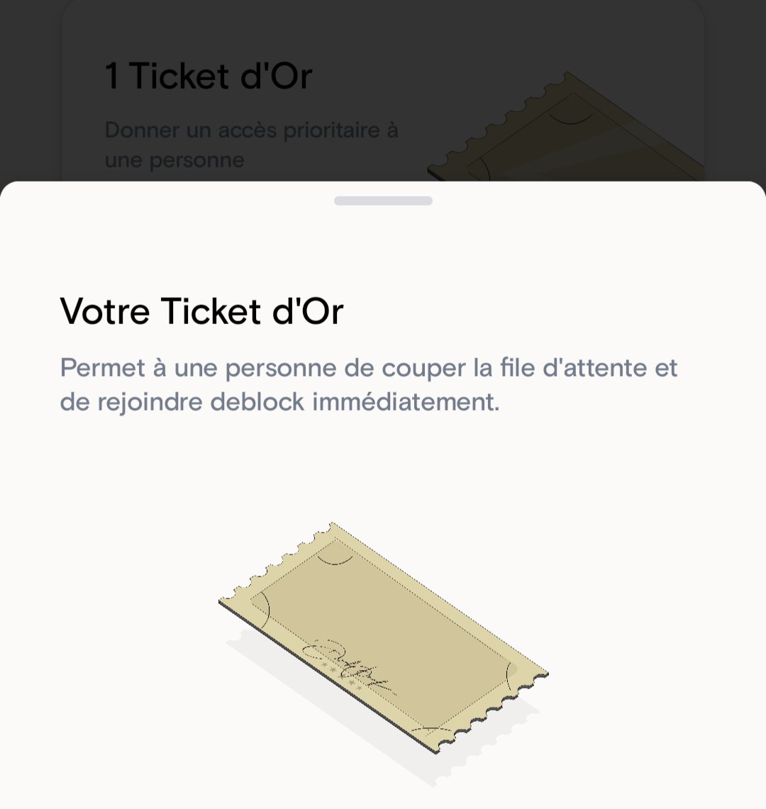 salvat007's tweet photo. J'offre un ticket d'or à celui qui souhaite rejoidre l'aventure #Deblockapp
Pas de TAS (je suis pas doué en plus).
Premier arrivé dans mes DM premier servi https://t.co/fISvcLh8p9