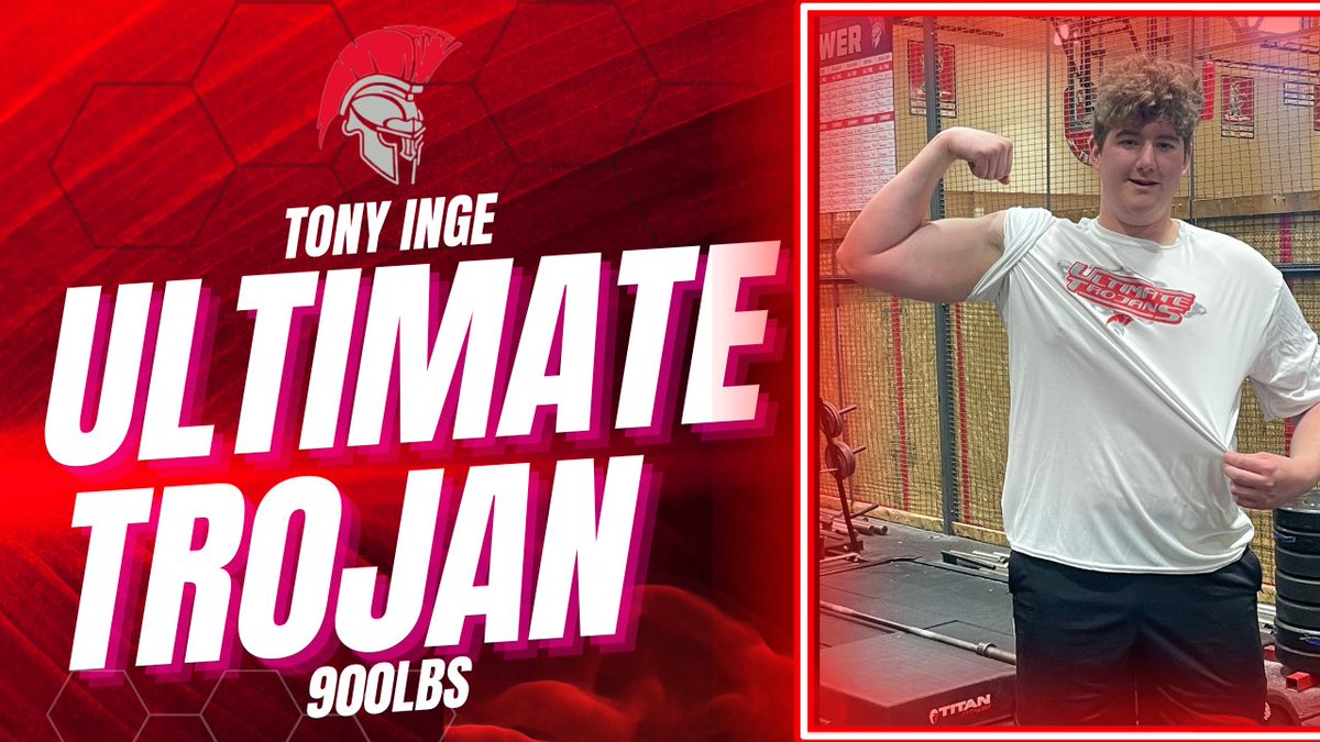 HUGE gains by @TonyInge13 this training cycle to earn Ultimate Trojan!!
#Trojanmade⚔️ 
#Ultimatetrojan