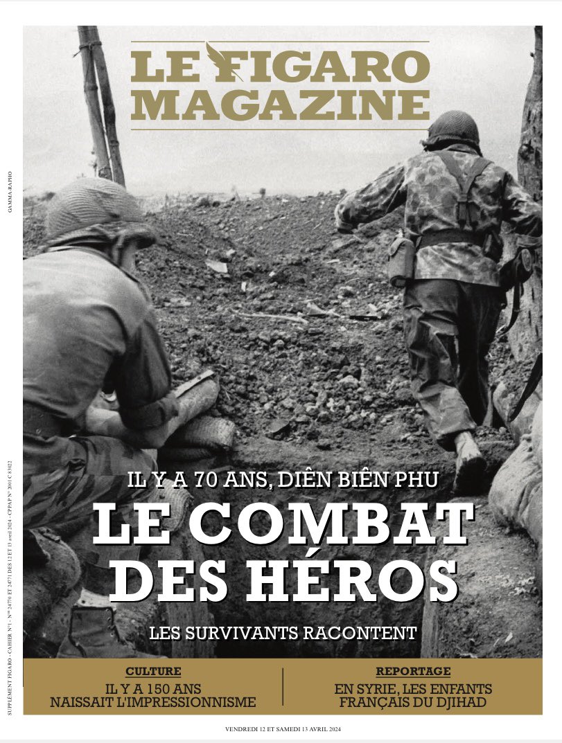 A lire sans faute, en écoutant le morceau-culte de @JeanPaxM, le reportage de @arnodelagrange et Thomas Goisque (photos), retournés à Diên Biên Phu et qui ont retrouvé en France et au Vietnam des combattants bataille.