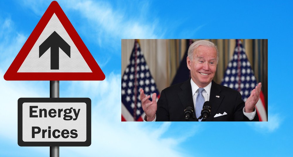 Is anyone surprised by this? Energy prices soared almost 30 percent under Biden, 13 times faster than the previous 7 years!