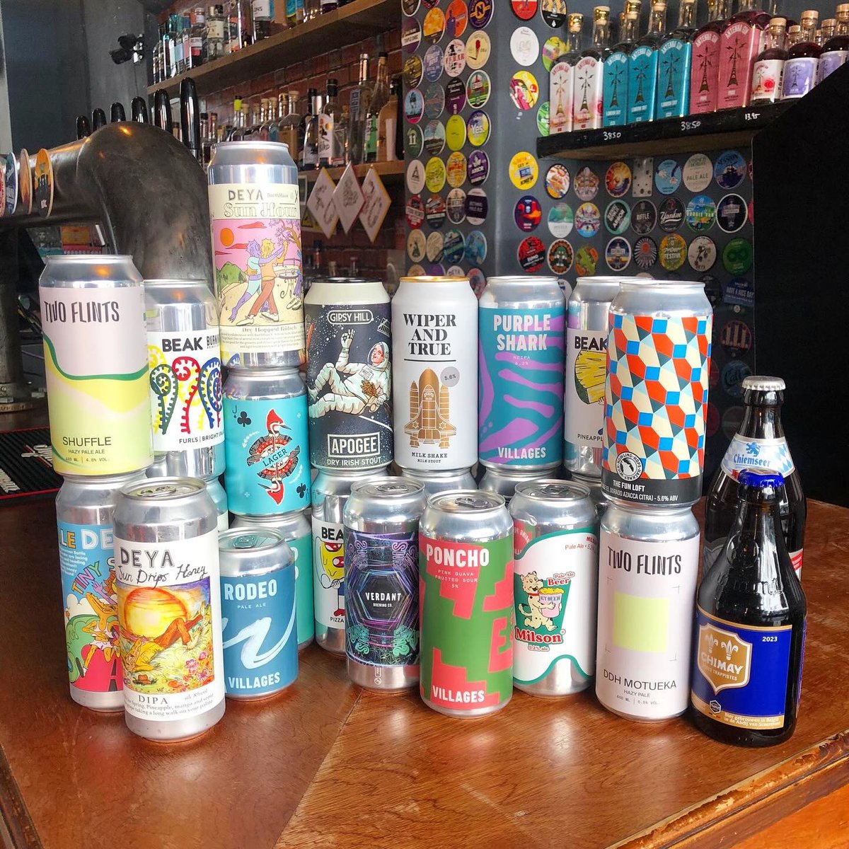 LOADS of NEW beers on our Deliveroo page, order them straight to your door if you fancy awesome craft beer but can’t be arsed to move 📞🛵🍺🏡 LINK IN BIO #CraftAndCourage THE PLACE FOR #CraftBeer AND #CraftGin #CrystalPalace #WestowHill #beers #ShopLocal #SE19