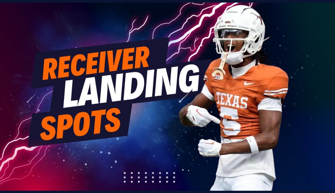 Check out my inaugural blog post for @FF_Astronauts! Top 5 Rookie WR Landing Spots ffastronauts.com/post/top-5-202…