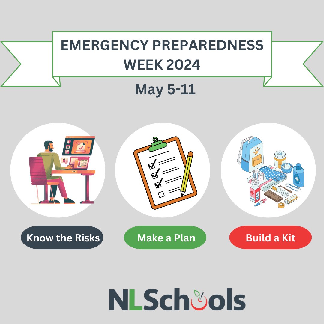 You never know when an emergency arises - you need to be prepared! Today marks the start of #EmergencyPreparednessWeek, to raise awareness of 3 steps to be better prepared to face a range of emergencies: Know the risks; make a plan; get an emergency kit. bit.ly/3vCCD8N