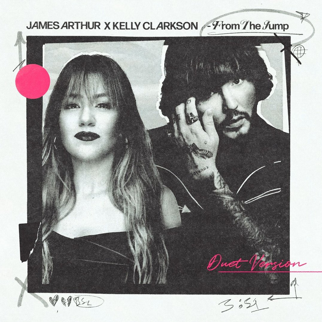 The talented @kellyclarkson is featured on @JamesArthur23 new  song is called From The Jump” and it comes out 4/19. I can’t wait to hear this song with two amazing voices. #kellyclarkson #jamesarthur #newmusic #thejump #kellyclarksonfan