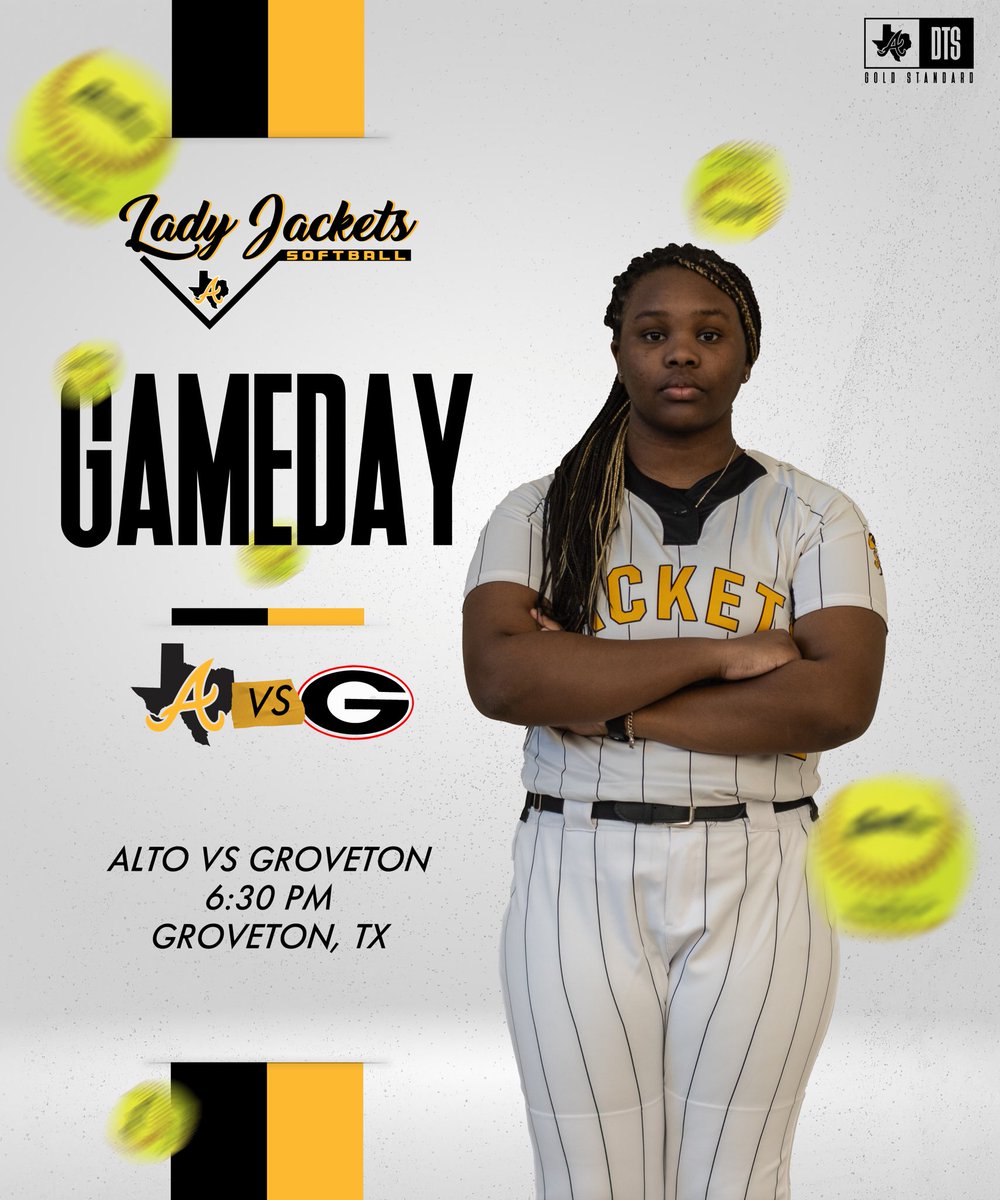 🥎GAMEDAY🥎 🆚Groveton 📍Groveton , TX ⌚️6:30 pm #DTS