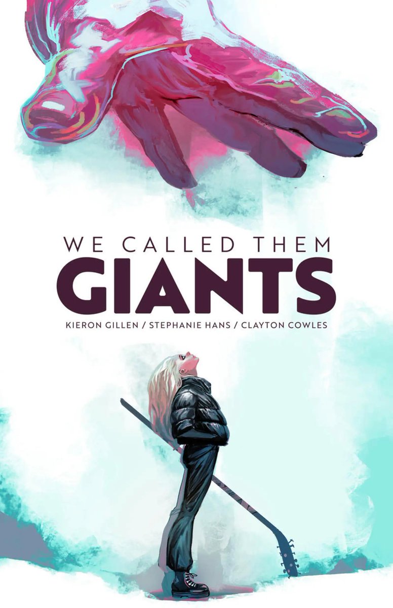 Big News! Io9 have just announced WE CALLED THEM GIANTS, Stephanie and my OGN. It's out in November. It's a story of communication across a chasm at the end of the world. More details in the article. Also, below. gizmodo.com/kieron-gillen-…